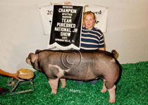 Team Purebred National Jr Summer Show Winner