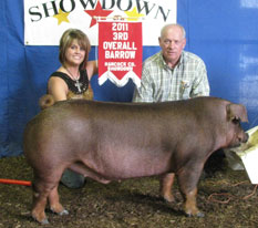 3rd Overall Barrow - Hancock County, IN
