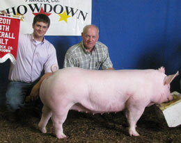 4th Overall Gilt - Hancock County, IN