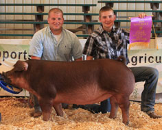 Cass County Jackpot Show Winner