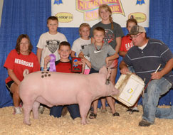 Nebraska State Fair Show Pig Results