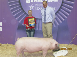 Wisconsin State Fair Show Pig Results