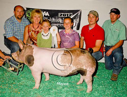 World Pork Expo Jr Barrow Show Winner