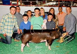 World Pork Expo Jr Gilt Show Winner