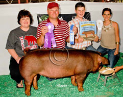 World Pork Expo Jr Gilt Show Winner