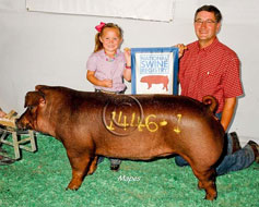 World Pork Expo Jr Gilt Show Winner