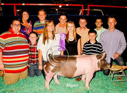 World Pork Expo Jr Gilt Show Winner