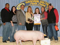 National Western Stock Show Showpig Results