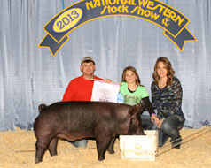 National Western Stock Show Showpig Results