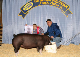 National Western Stock Show Showpig Results